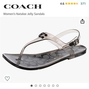 Coach Natalee Jelly size 9. Tried on but never worn. Box included.